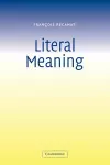 Literal Meaning cover