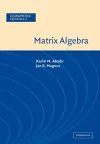 Matrix Algebra cover