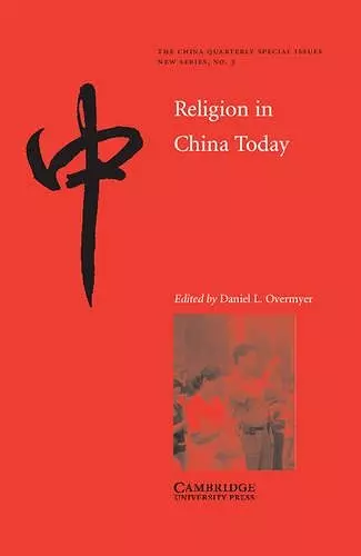 Religion in China Today cover