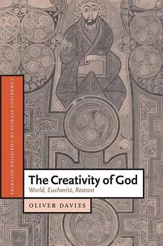 The Creativity of God cover