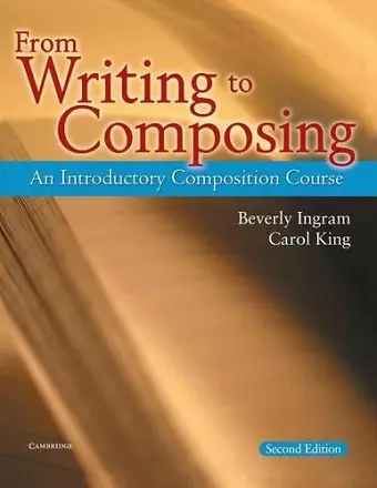 From Writing to Composing cover