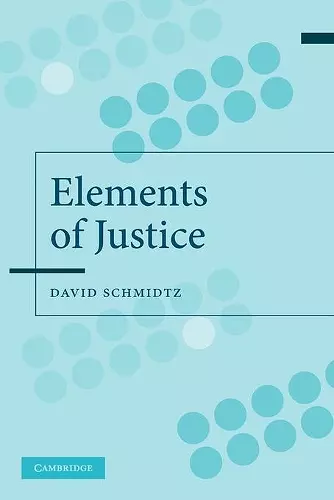 The Elements of Justice cover