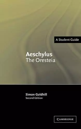 Aeschylus: The Oresteia cover