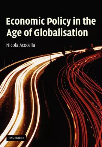 Economic Policy in the Age of Globalisation cover