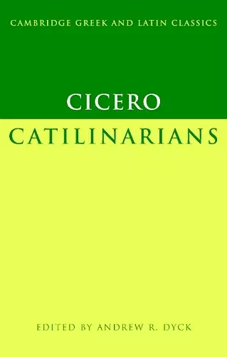 Cicero: Catilinarians cover