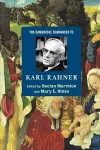 The Cambridge Companion to Karl Rahner cover