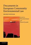 Documents in European Community Environmental Law cover