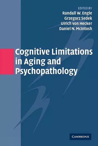 Cognitive Limitations in Aging and Psychopathology cover