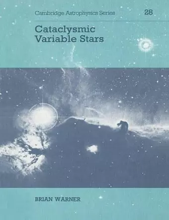 Cataclysmic Variable Stars cover