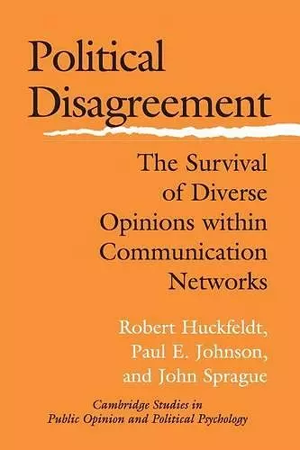 Political Disagreement cover