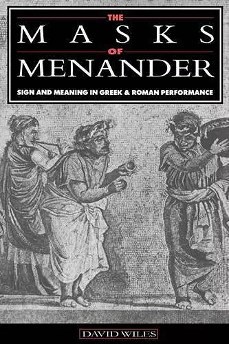 The Masks of Menander cover