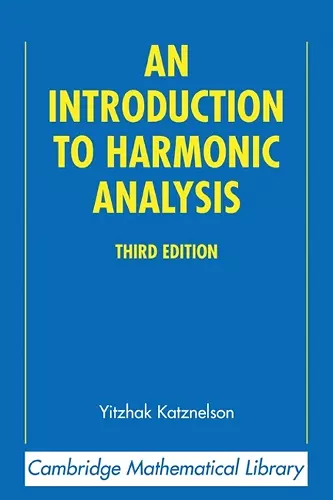 An Introduction to Harmonic Analysis cover