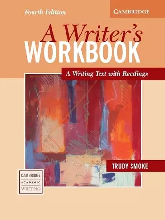 A Writer's Workbook cover