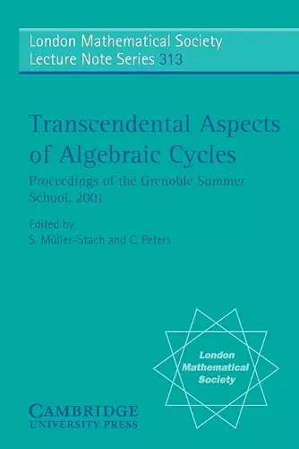 Transcendental Aspects of Algebraic Cycles cover