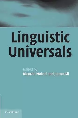 Linguistic Universals cover