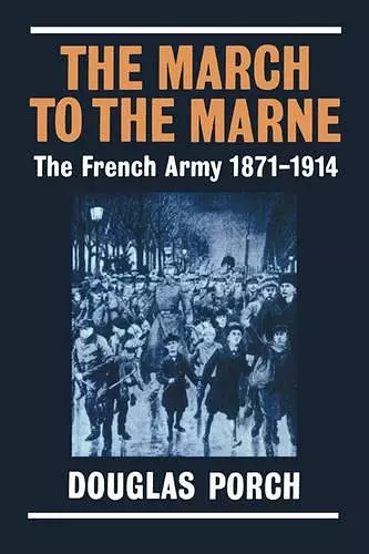 The March to the Marne cover