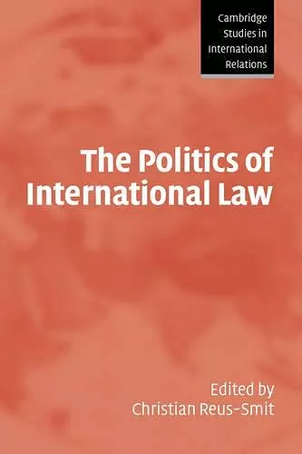 The Politics of International Law cover