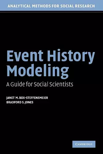 Event History Modeling cover