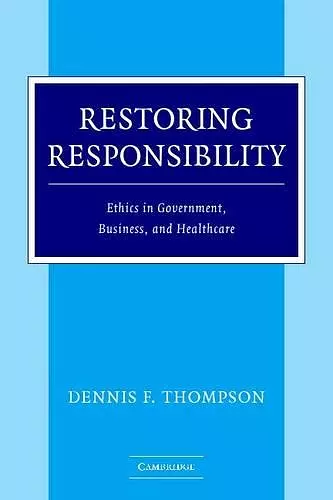 Restoring Responsibility cover