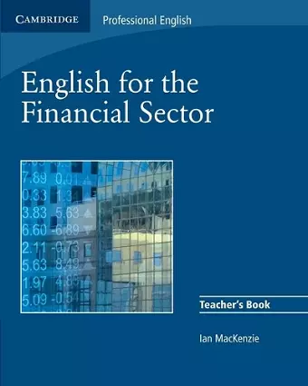 English for the Financial Sector Teacher's Book cover