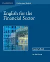English for the Financial Sector Teacher's Book cover