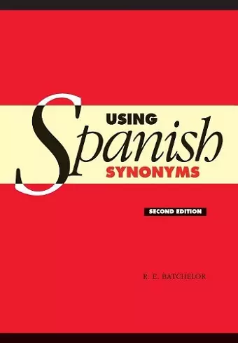 Using Spanish Synonyms cover