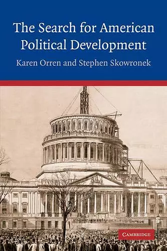 The Search for American Political Development cover