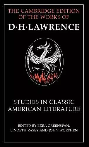 Studies in Classic American Literature cover