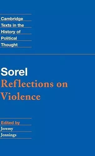 Sorel: Reflections on Violence cover