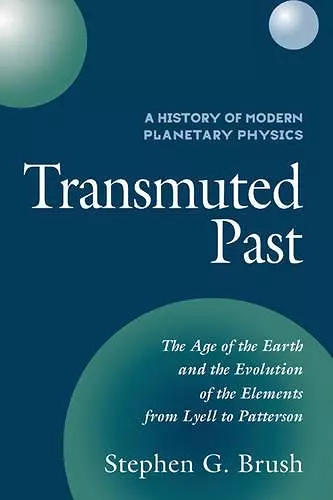 A History of Modern Planetary Physics cover