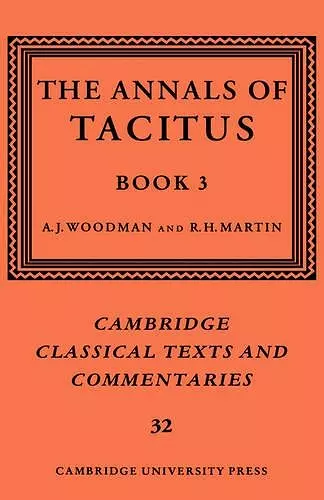 The Annals of Tacitus: Book 3 cover