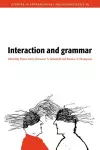 Interaction and Grammar cover