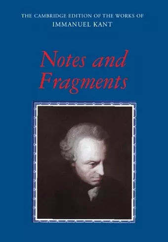 Notes and Fragments cover