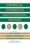 Empirical Studies in Institutional Change cover