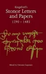 Kingsford's Stonor Letters and Papers 1290–1483 cover