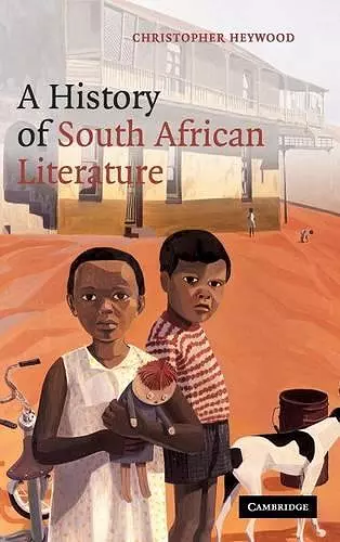 A History of South African Literature cover