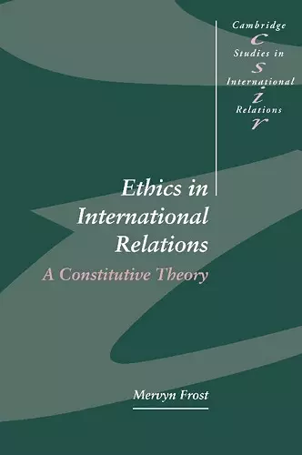 Ethics in International Relations cover