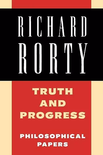 Truth and Progress cover