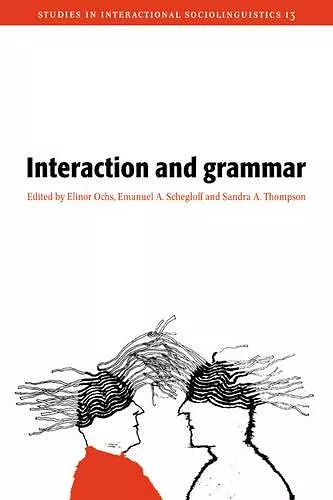 Interaction and Grammar cover