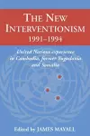 The New Interventionism, 1991–1994 cover