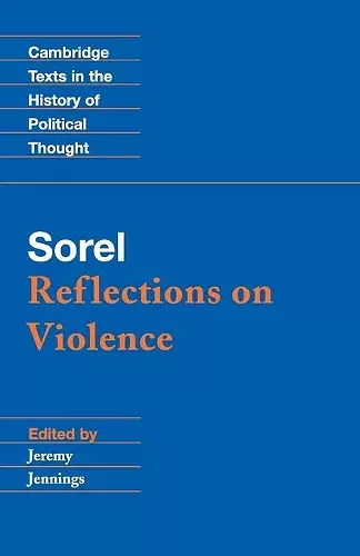 Sorel: Reflections on Violence cover