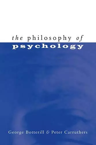 The Philosophy of Psychology cover