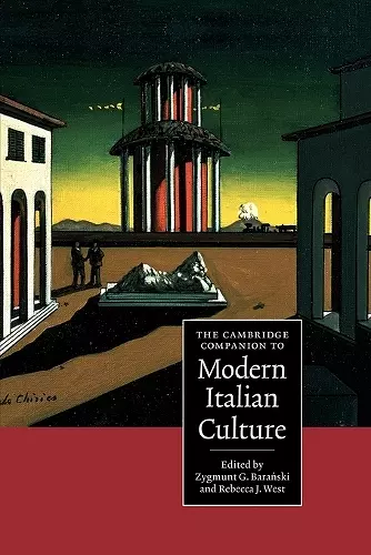 The Cambridge Companion to Modern Italian Culture cover