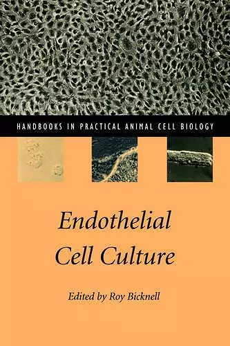 Endothelial Cell Culture cover