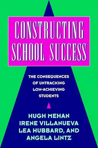 Constructing School Success cover