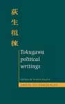 Tokugawa Political Writings cover