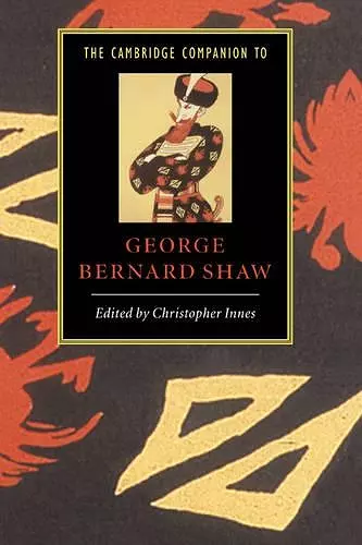 The Cambridge Companion to George Bernard Shaw cover