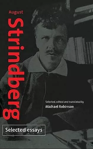 August Strindberg: Selected Essays cover