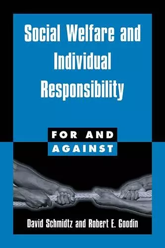 Social Welfare and Individual Responsibility cover