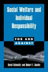 Social Welfare and Individual Responsibility cover